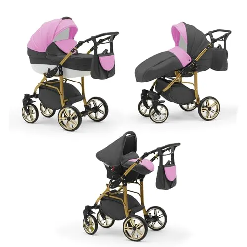 Kinderwagen-Set 4 in 1 Neo Gold inkl. Sportsitz und Autositz