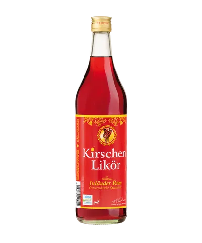 Gautier Mückstein Kirschenlikör mit Inländer Rum 22,5% 1l - EINWEG