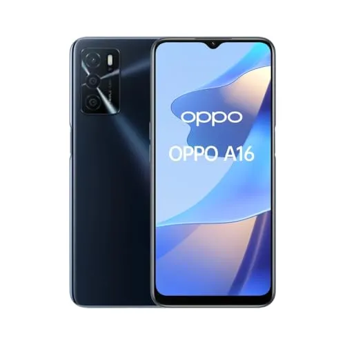 OPPO A16, Dual, 32GB 3GB Ram, Crystal Black