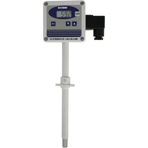 Greisinger Hygrometer Luftfeuchte-Messumformer mit Sensor - Hygrometer mit modernster Mikroprozessortechnik für hohe Genauigkeit und Temperaturstabilität. Ideal für Wand- oder Kanalmontage, einsetzbar von -25 bis +50 °C.