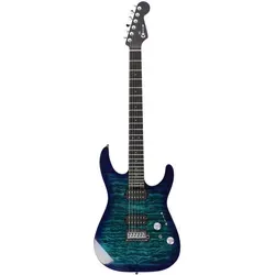 Charvel Pro-Mod Plus DK24 HH 2PT E QM Chlorine Burst E-Gitarre