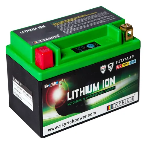 Batterie Lithium-Ionen YTX7A-BS / LITX7A - Hochleistungsakku für Motorräder - Sonstige, leistungsstarker Lithium-Ionen Akku mit geringem Gewicht für optimale Startleistung und lange Lebensdauer.