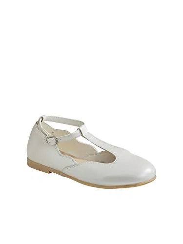 Vertbaudet Festliche Mädchen Ballerinas mit Schnalle weiß 35