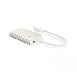 j5create USB-C Multi-Adapter JCA374-N - HDMI, Ethernet, USB 3.1 HUB - Weiteres Notebook-Zubehör mit 4K-HDMI, RJ45-Gigabit-Ethernet und USB-C PD 2.0. Perfekt für schnelles Arbeiten und Spielen unterwegs, dank 5 Gbit/s Datenübertragung.