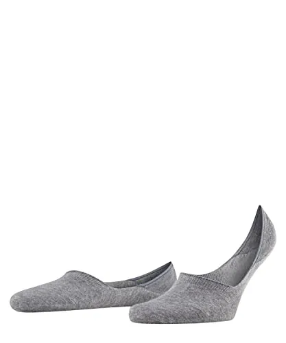 FALKE Herren Füßlinge Invisible Step Medium Cut M In Baumwolle unsichtbar einfarbig 1 Paar, Grau Light Grey Melange 3390, 39-40