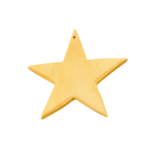 Ostheimer Stern Geschenkanhänger aus Holz