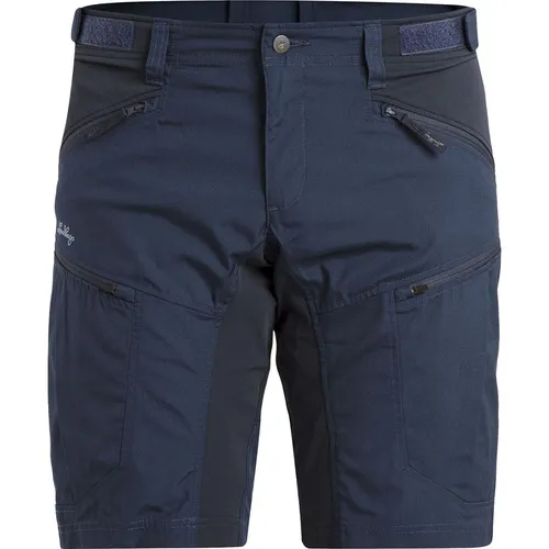 Lundhags Makke II Ms Shorts light navy (671) 48 - Wanderhosen für Herren, ideal für Trekkingtouren mit strapazierfähigem LPC-Material und wasserabweisender DWR-Imprägnierung für optimalen Schutz bei jedem Wetter.