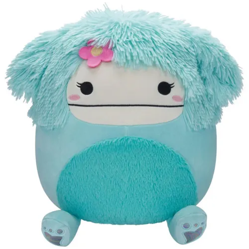 Squishmallows Joelle der türkise Bigfoot 30 cm - Kuscheltier und Kissen in einem, aus hochwertigem, kuschelweichem Material. Ideal zum Kuscheln und Spielen, ab Geburt geeignet.