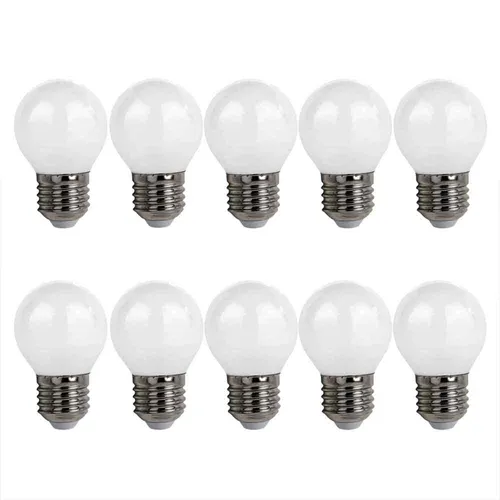 LED Filament Leuchtmittel Tropfen 4W ~ 40W E27 matt 410lm Neutralweiß 4000K 10 x