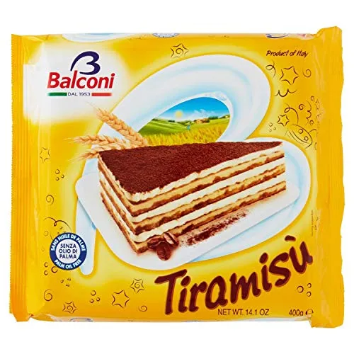 Balconi Tiramisu - 6 Stück - 400g - 3er-Packung