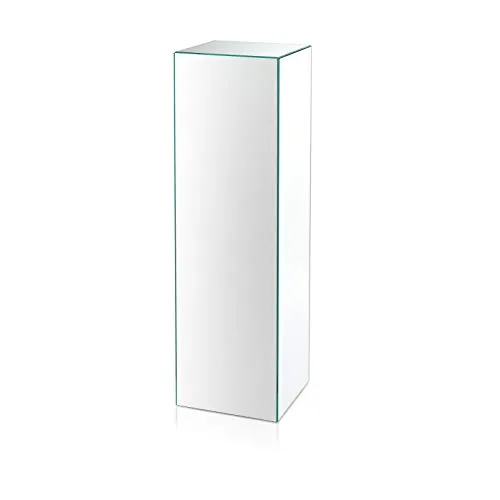 freeroom24 Blumensäule Till aus Spiegel in silber von freeroom24