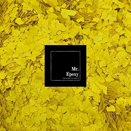 Mr. Epoxy Farbchips für Bodenbeschichtung (2 kg, Gelb) von Mr. Epoxy