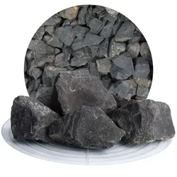 Basalt Ziersplitt anthrazit 32-56 mm