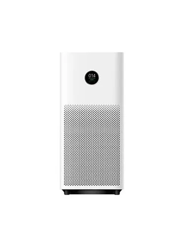 Mi Air Purifier 4 - Luftreiniger mit OLED-Display, ideal für Räume von 28-48m², bietet eine hohe Luftreinigungsrate von 400m³/h für frische und saubere Luft.