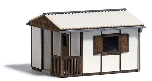Busch 1393 - 1/87 / H0 Gartenlaube - Neu - Gebäude, Tunnel, Brücken: Detaillierte Gartenlaube im Maßstab H0, ideal für den individuellen Modellbau und kreative Gleisgestaltung.