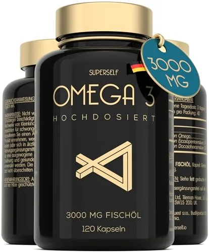 Omega 3 Kapseln Hochdosiert 3000mg