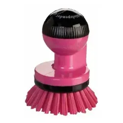 Haug spüli-rondo Knopfbürste 12824 , Farbe: rosa