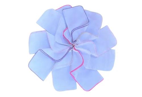 Babymajawelt Waschlappen Ultraweiche Baby Waschlappen Molton Tücher 25x25cm, Baumwolle (10-St), Nachhaltig, DIY-Feuchttücher, Wiederverwendbar, Babyausstattung