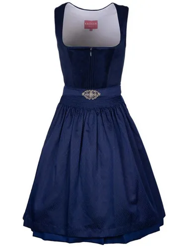 Krüger Dirndl Dirndl Alisha 60cm Länge blau