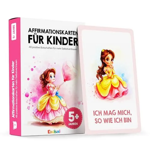 Edubini 48 Affirmationskarten Kinder von Edubini