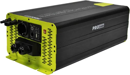 ProUser Wechselrichter PSI1500TX - 1500 W 12 V/DC - 230 V/AC mit Fernbedienung - Leistungsstarker Wechselrichter für den flexiblen Einsatz. Mit 1500 W und praktischer Fernbedienung ideal für mobile Anwendungen.