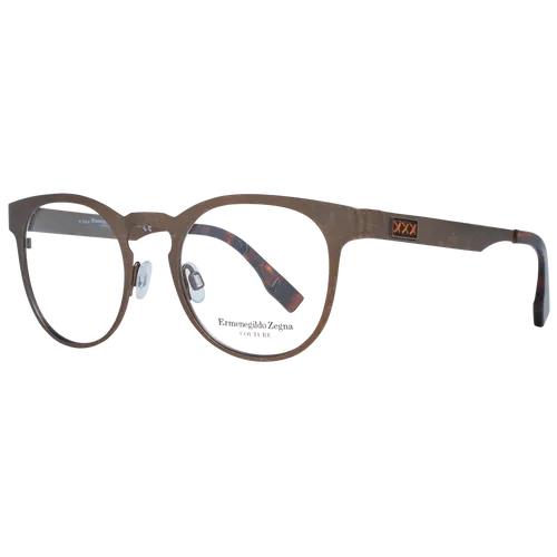 Zegna Couture ZC5003 48 034 Titanium Brille für Männer - Elegante optische Fassung aus leichtem Titan in Bronze, ideal für stilbewusste Männer. Inklusive Markenetui für sicheren Transport.