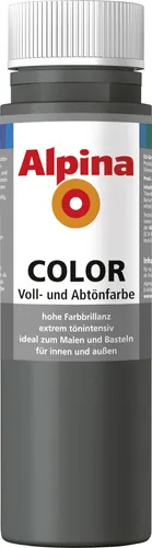 Alpina Color Abtönfarbe dark grey 250 ml