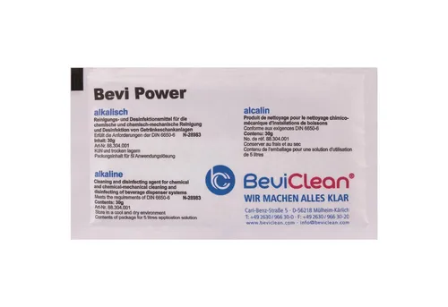 Ich-zapfe - Bevi Power Pulver Alkalisches Reinigungsmittel Für Getränkeleitungen Preis Pro Stück