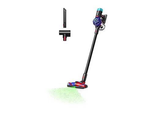 Dyson V10 KonicalTM Staubsauger - Leistungsstarker Staubsauger mit 150 AW Saugleistung und 60 Minuten Laufzeit. Entwirrt Haare mühelos und sorgt für gründliche Reinigung mit 99,99 % HEPA-Filterung.