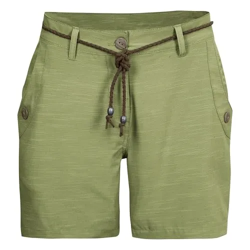 G.I.G.A. DX Damen Shorts GS 89 WMN SHRTS - Outdoorhosen mit schnelltrocknendem Material und Comfort-Stretch für hohen Tragekomfort. Ideal für sommerliche Aktivitäten, ausgestattet mit praktischen Taschen und Zipper mit Autolock.