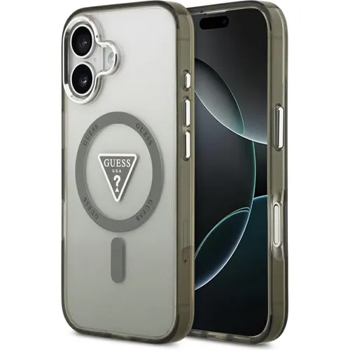 GUESS IML Gradient Triangle Logo MagSafe Case für iPhone 17
