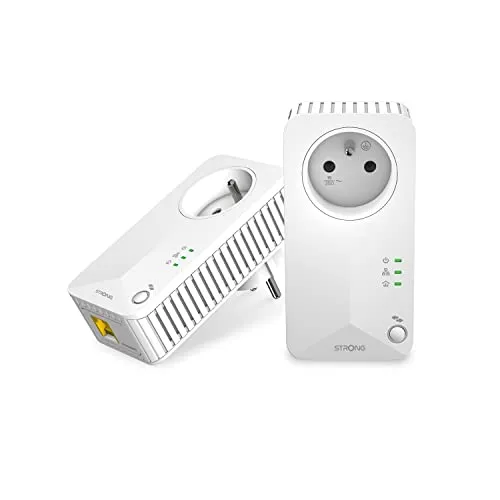 STRONG powerl500duofr-Set Adapter CPL Weiß