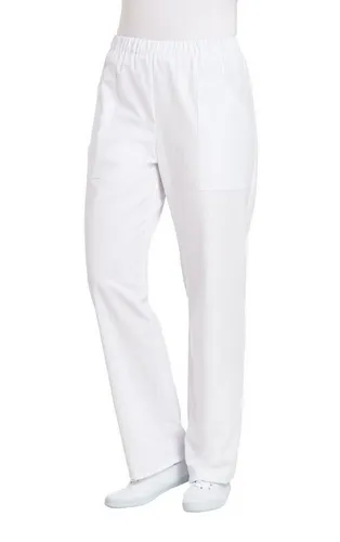 Leiber Damen Hose weiß 08/8193/01 - Hochwertige Damenhose aus Deutschland, ideal für den professionellen Einsatz und komfortable Bewegungsfreiheit.