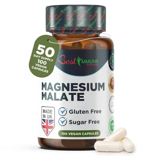 Best Immune Natürliches Magnesiummalat 500 mg