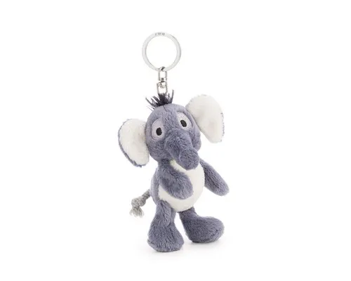 Nici Schlüsselanhänger NICI Schlüsselanhänger Wild Friends Elefant El-Flora grau 10cm Header