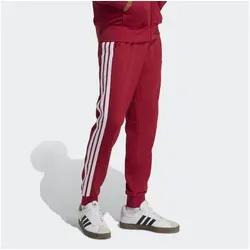 adidas ESSENTIALS 3-STREIFEN Sporthose für Herren in rot von adidas