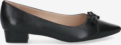 Peter Kaiser Pumps aus Nappaleder für Damen, Gr. 38,5, schwarz - Elegante Pumps für Damen, ideal für Business und Abendmode. Die zierliche Schleife und die spitze Zehenkappe sorgen für eine schmale Silhouette. Hochwertiges Nappaleder und atmungsaktives Innenfutter bieten Komfort und Stil.