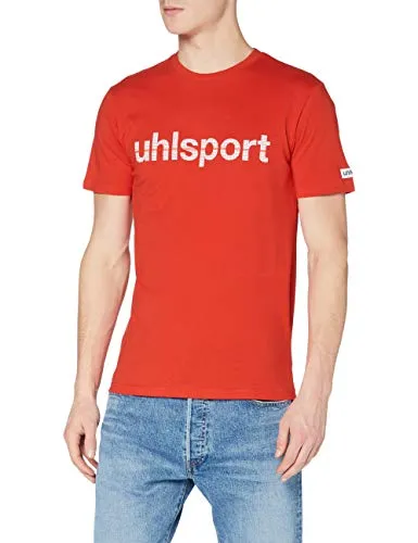 uhlsport T-Shirt Essential Promo, Rot, L, 100210606