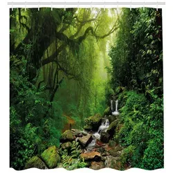 Duschvorhänge Grün von Abakuhaus