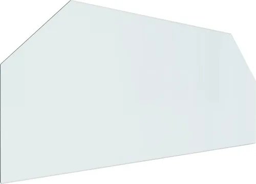 vidaXL Kaminofen Glasplatte 120x50cm von vidaXL
