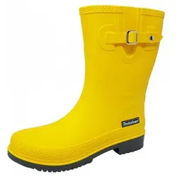 Bockstiegel Lotte-K Gummistiefel in Übergrößen Gelb 10323_1 - Wanderschuhe: Halbhohe Gummistiefel mit rutschfester Sohle, wasserdicht und komfortabel. Ideal für Damen in Übergrößen, aus phthalatfreiem PVC und europäischer Produktion.