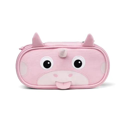 Affenzahn Stiftemäppchen für den Kindergarten, Federmäppchen für Kinder mit Tiermotiv und Ziehzunge