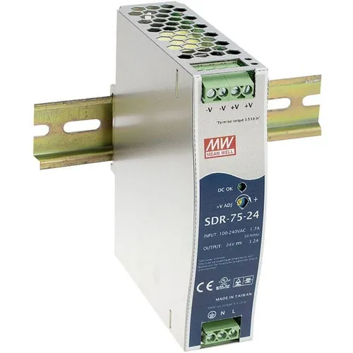 MEAN WELL SDR-75-24 75W 24V 3,2A Hutschienen Netzteil DIN-RAIL