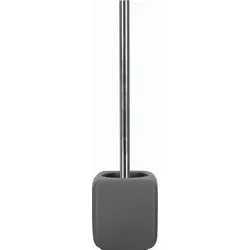 Kleine Wolke WC-Bürstengarnitur Cubic, Anthrazit - Klobürsten mit elegantem Design in matt Anthrazit und hochwertigen Materialien für ein stilvolles Badezimmer.