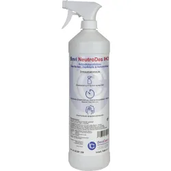 Produktbild BeviClean GmbH Bevi NeutroDes IHO Flächendesinfektion, für Getränkeschankanlagen, Sprühbare Schnelldesinfektion für Schankhähne und Zapfköpfe, 1 Liter