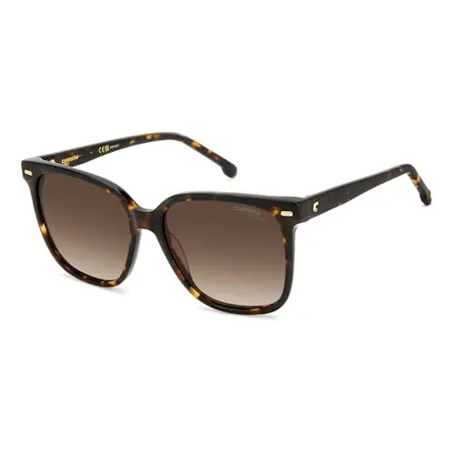 CARRERA Damen 3002/S Sonnenbrille, Havana, 70 - Sonnenbrillen für Damen, stylisches Havana-Design mit UV-Schutz für optimalen Blickgenuss und trendbewussten Auftritt.