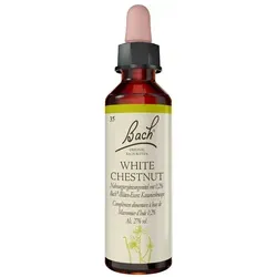 Bachblüten White Chestnut Tropfen von Nelsons GmbH