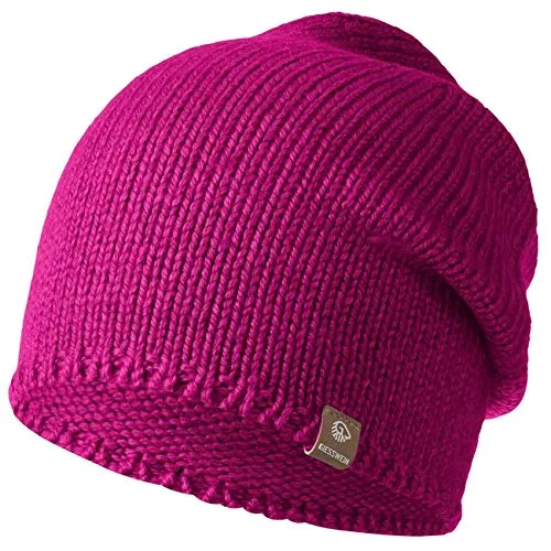 Giesswein Mütze Hohloh - Leichte Strickmütze für Damen & Herren, Long Slouch Beanie, Merino Wollmütze Unisex