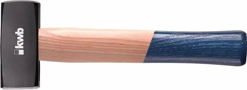 KWB Fäustel Hammer, Esche Holzstiel, 1200 g
