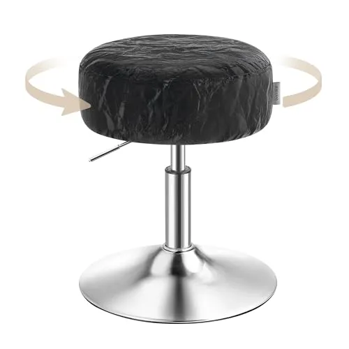 VASAGLE Schminkhocker mit höhenverstellbarem Design, 360° drehbar, modern und komfortabel